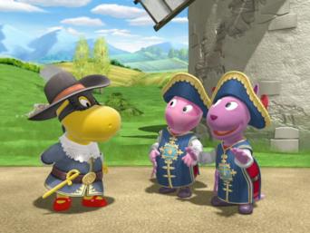 Backyardigans Two Musketeers